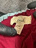 Peek... 100% Polyester Stars Burgundy Skirt Size 4 - 5 - photo 3