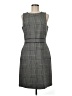 J. McLaughlin Houndstooth Gray Casual Dress Size 8 - photo 1