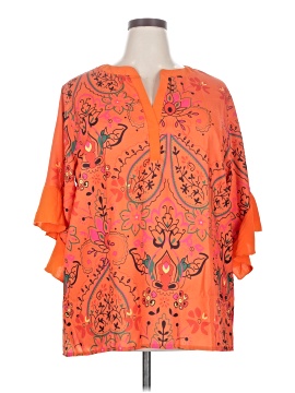 Assorted Brands 3/4 Sleeve Blouse