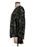 Joie 100% Viscose Camo Black Long Sleeve Blouse Size S - photo 5