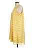 Tacera 100% Polyester Chevron-herringbone Yellow Casual Dress Size L - photo 5