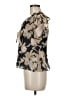 Rails 100% Viscose Black Short Sleeve Blouse Size M - photo 5