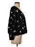 Billabong 100% Rayon Black Long Sleeve Blouse Size S - photo 4