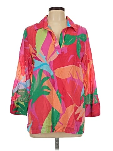 Vineyard Vines 3/4 Sleeve Blouse (view 1)