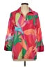 Vineyard Vines Tropical Pink 3/4 Sleeve Blouse Size L - photo 1