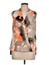 Alfani 100% Polyester Orange Sleeveless Blouse Size 12 - photo 1