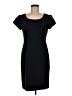 AGB Solid Black Casual Dress Size 8 - photo 1