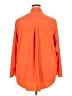 Athleta Color Block Orange Long Sleeve Button-Down Shirt Size 2X - photo 2