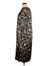 Japparel 100% Polyester Print Black Casual Dress Size 1X - photo 5