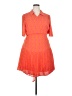 Alexis 100% Polyester Orange Cocktail Dress Size 3X - photo 1