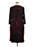 Jennifer Lopez Print Black Cocktail Dress Size 2X - photo 2