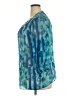 Jaclyn Smith 100% Polyester Teal 3/4 Sleeve Blouse Size XXL - photo 5