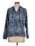Cathy Daniels Paisley Blue Pullover Sweater Size L - photo 1