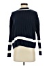 Sincerely Jules Color Block Blue Turtleneck Sweater Size S - photo 1