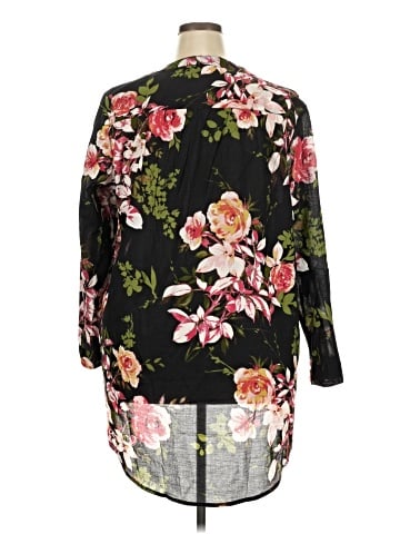 Roaman's 3/4 Sleeve Blouse (view 2)