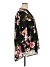 Roaman's 100% Cotton Floral Black 3/4 Sleeve Blouse Size 20W - photo 4