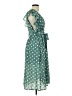 Glamorous 100% Polyester Polka Dots Green Cocktail Dress Size XS - photo 4