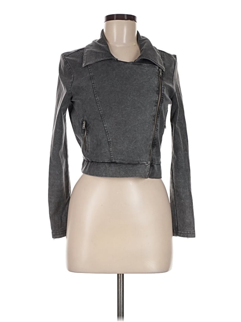 Pre-owned H&m Jacket In Gray