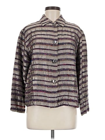 Chico's Design 3/4 Sleeve Silk Top (view 1)