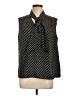 Gemma + Jane 100% Polyester Black Sleeveless Blouse Size L - photo 1