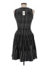 Milly Tweed Silver Cocktail Dress Size M - photo 2