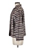 Chico's Design Tweed Gray 3/4 Sleeve Silk Top Size Med (1) - photo 5