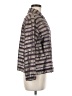 Chico's Design Tweed Gray 3/4 Sleeve Silk Top Size Med (1) - photo 4
