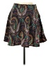 Lush 100% Polyester Paisley Brown Casual Skirt Size S - photo 1
