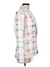 Maison d' Amelie 100% Cotton Checkered-gingham White Blazer Size M - photo 4