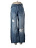 Kensie 100% Cotton Hearts Blue Jeans Size 6 - photo 1