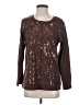 Quacker Factory Brown Pullover Sweater Size S - photo 1
