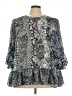 MICHAEL Michael Kors Blue 3/4 Sleeve Blouse Size 3X - photo 1