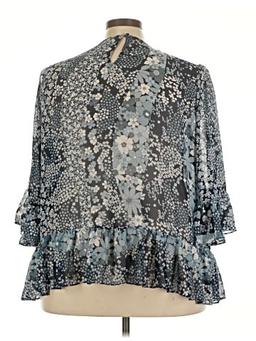 MICHAEL Michael Kors 3/4 Sleeve Blouse (view 2)
