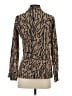 Assorted Brands Animal Print Brown Long Sleeve Blouse Size S - photo 2