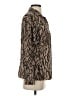 Assorted Brands Animal Print Brown Long Sleeve Blouse Size S - photo 4