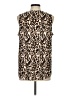 14th & Union Animal Print Tan Sleeveless T-Shirt Size M - photo 2