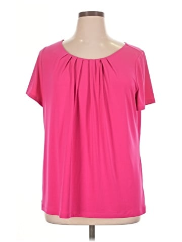 Liz Claiborne Career Short Sleeve Blouse (view 1)