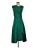 Reiss 100% Polyester Solid Green Cocktail Dress Size S (estimated) - photo 1