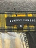 Almost Famous Plaid Yellow Casual Pants Size S - photo 7