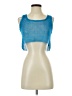 Nasty Gal Inc. 100% Polyester Blue Sleeveless Top Size S - photo 1