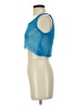 Nasty Gal Inc. 100% Polyester Blue Sleeveless Top Size S - photo 5