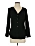 Guess 100% Polyester Black Long Sleeve Blouse Size S - photo 1