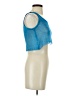Nasty Gal Inc. 100% Polyester Blue Sleeveless Top Size S - photo 4