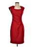 Calvin Klein Solid Red Cocktail Dress Size S (estimated) - photo 1