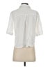 Zara White 3/4 Sleeve Button-Down Shirt Size S - photo 2