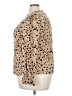 Unbranded Animal Print Tan Long Sleeve Blouse Size 3X - photo 5