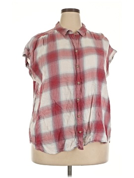Eddie Bauer Sleeveless Button Down Shirt