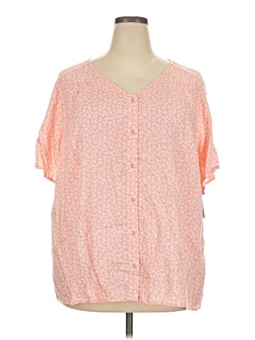 Croft & Barrow Short Sleeve Blouse (view 1)