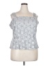 Alex Evenings 100% Polyester Silver Sleeveless Top Size 3X - photo 1