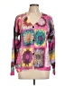 Unbranded Floral Pink Cardigan Size L - photo 1